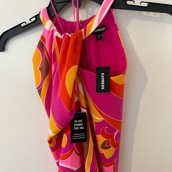 Gorgeous bright pattern dress - Picture 3 of 4